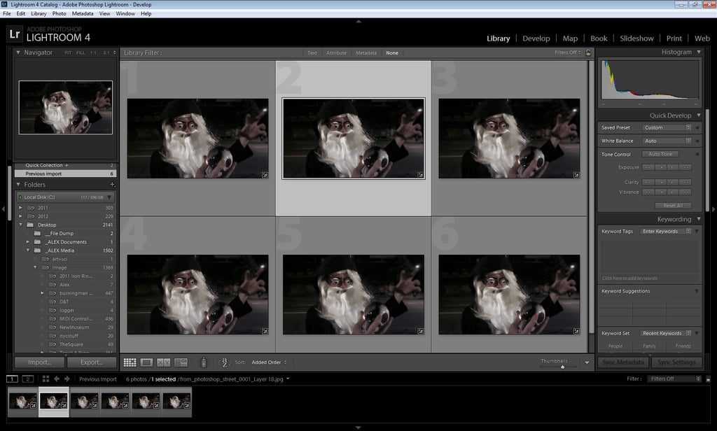 create a wiggle gif animation 4 steps