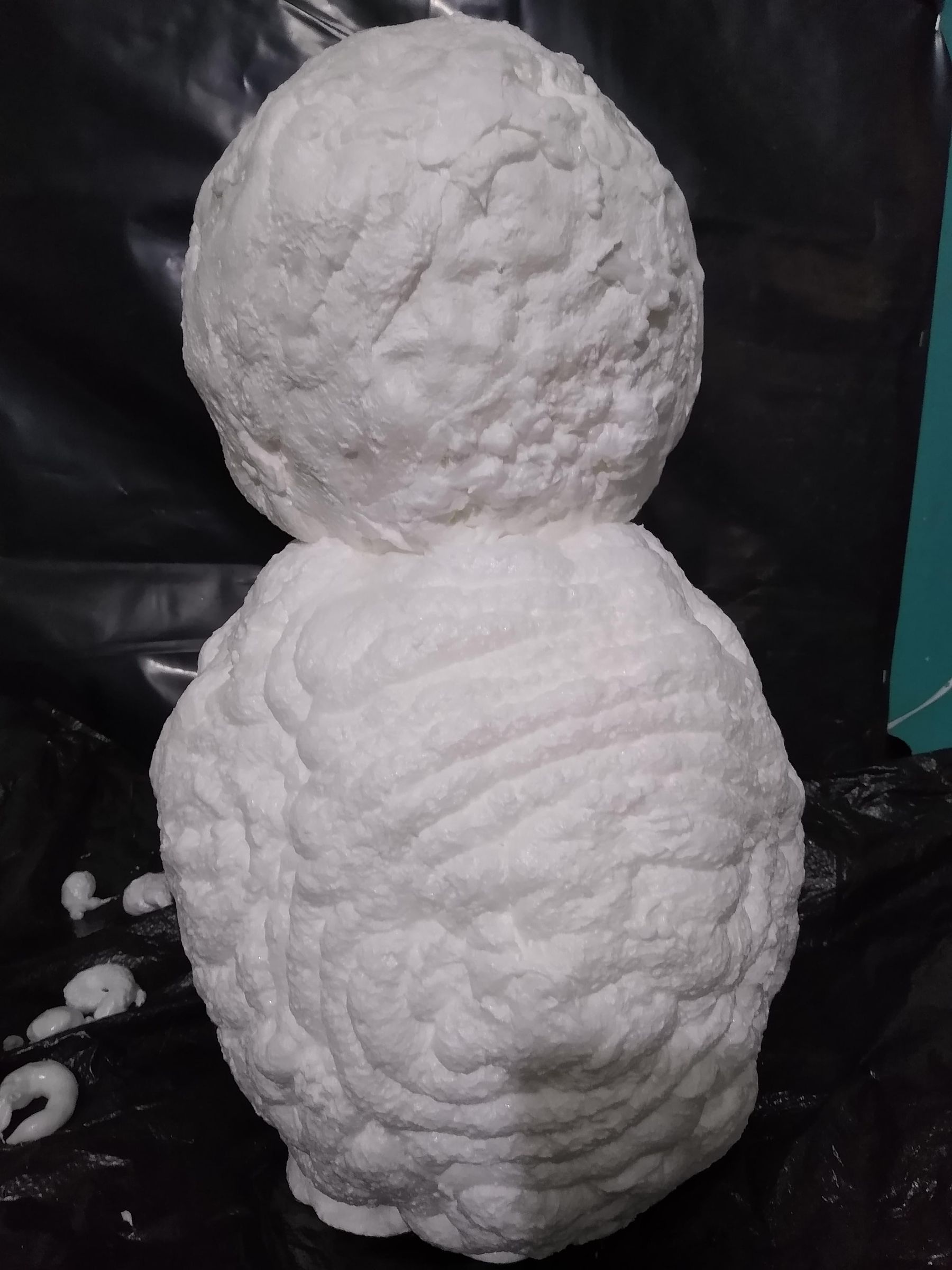 Spray Foam Snowman 4 Steps Instructables