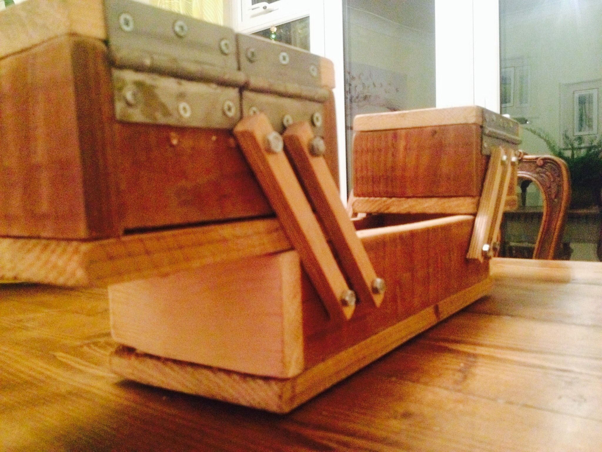 Wooden Concertina Tool Box 4 Steps Instructables