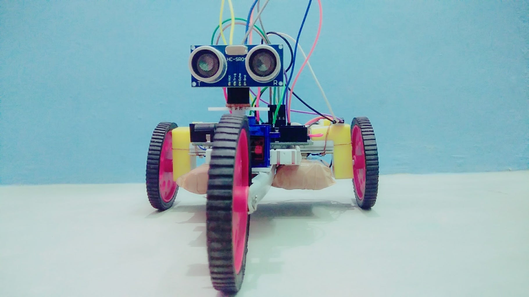 Arduino Based Autonomous Bot Using Ultrasonic Sensor : 5 Steps (with ...