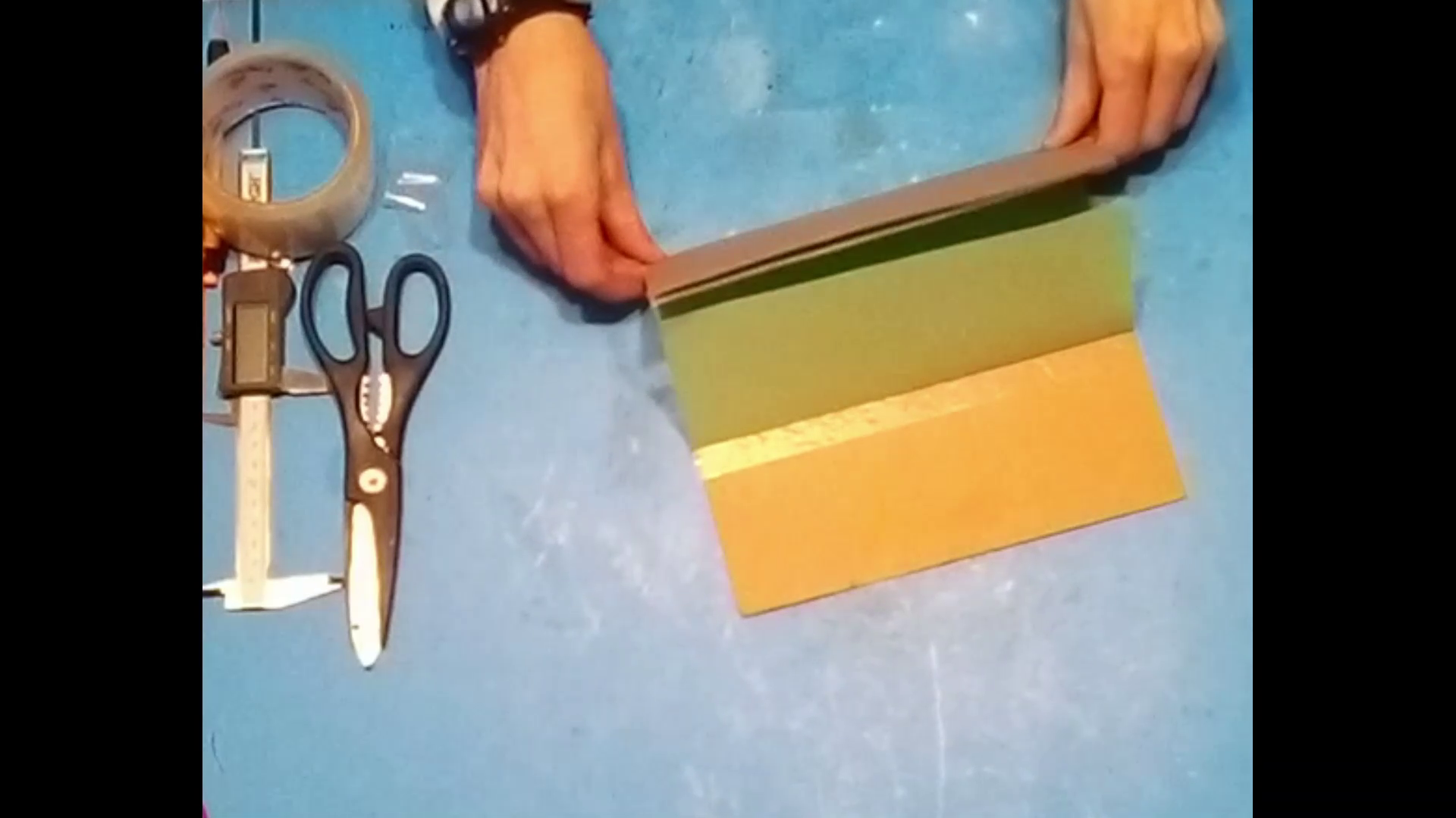 DIY Trifold Paper Folding Guide 3 Steps Instructables