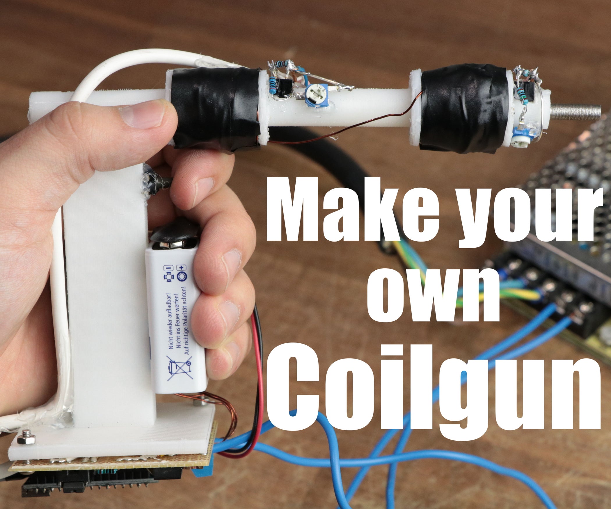 Make Your Own Coilgun 6 Steps Instructables
