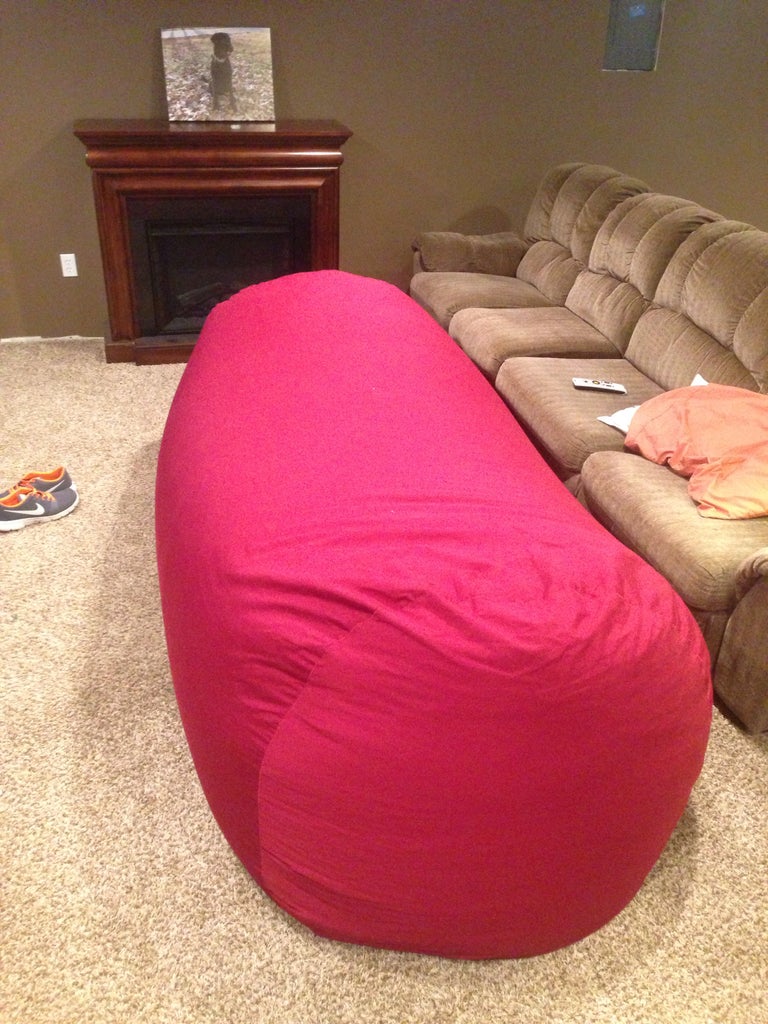 bean bag sofa bed 8 steps with pictures instructables