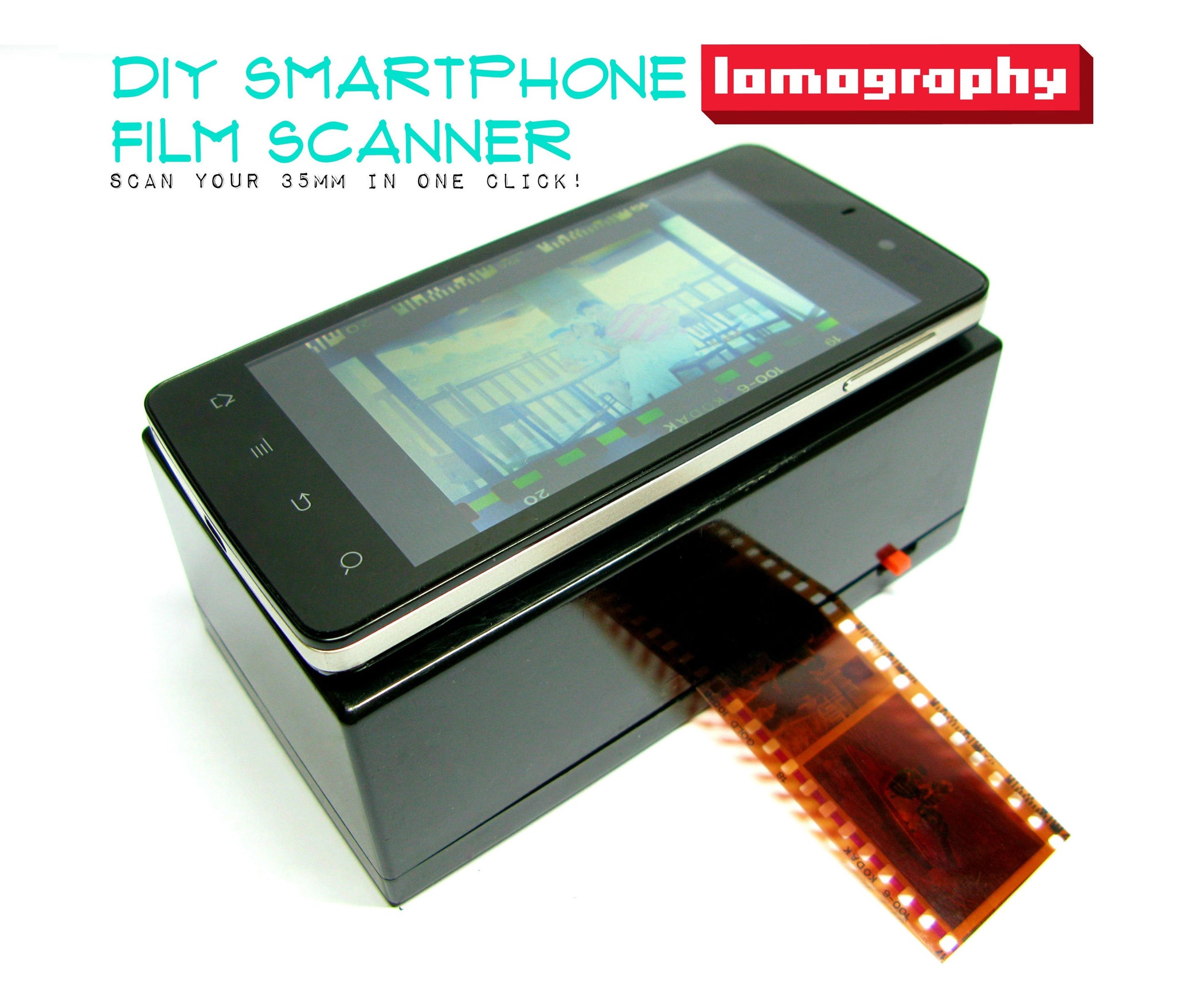 DIY Smartphone Film Scanner 9 Steps (with Pictures) Instructables