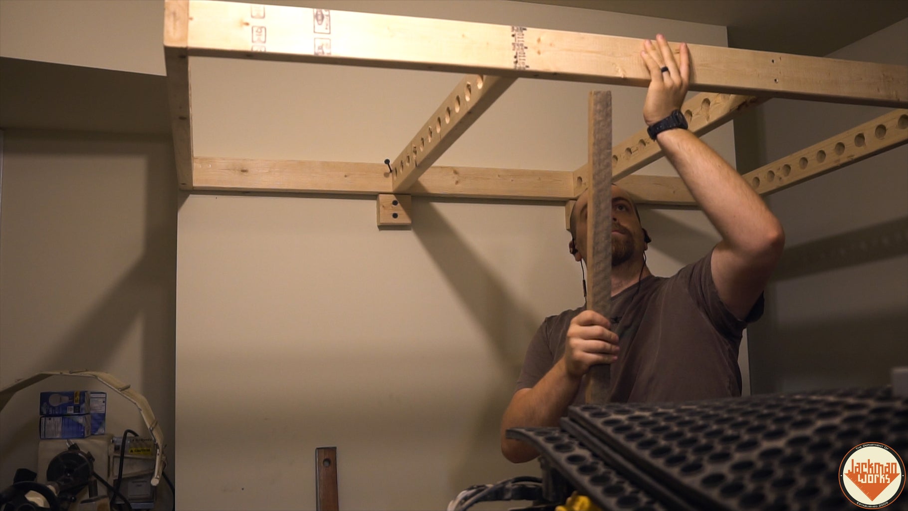 Floating Garage Storage Loft & Clamp Rack : 9 Steps (With Pictures) -  Instructables