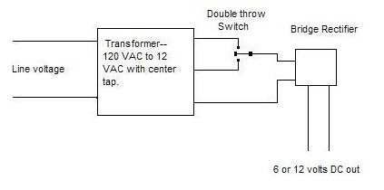 Auto Battery Charger For 6 Or 12 Volt Sytems 4 Steps With Pictures Instructables