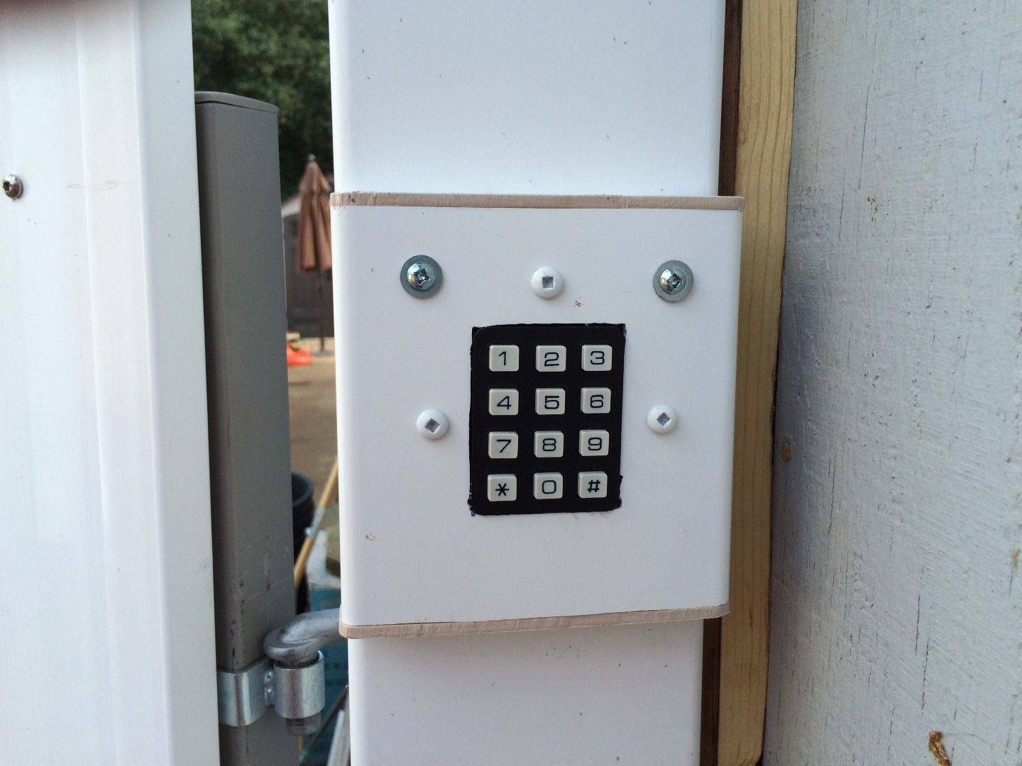 Automatic Gate Keypad Lock 6 Steps (with Pictures) Instructables