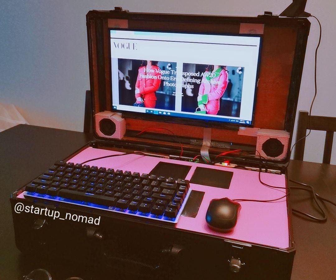 Briefcase PC Built by a Woman. 14 Steps (with Pictures) Instructables