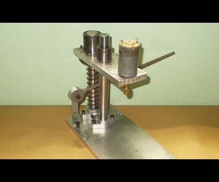 DIY PCB Press Drill Homemade Mini 