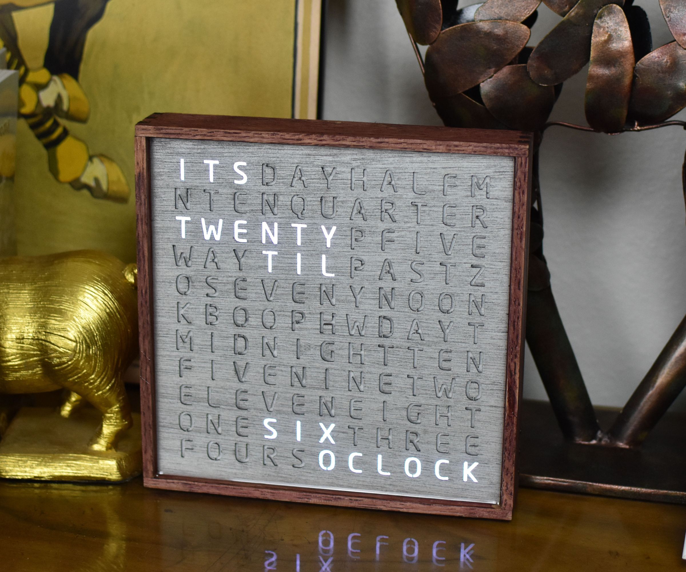 DIY guide for Word Clock with step-by-step instructions