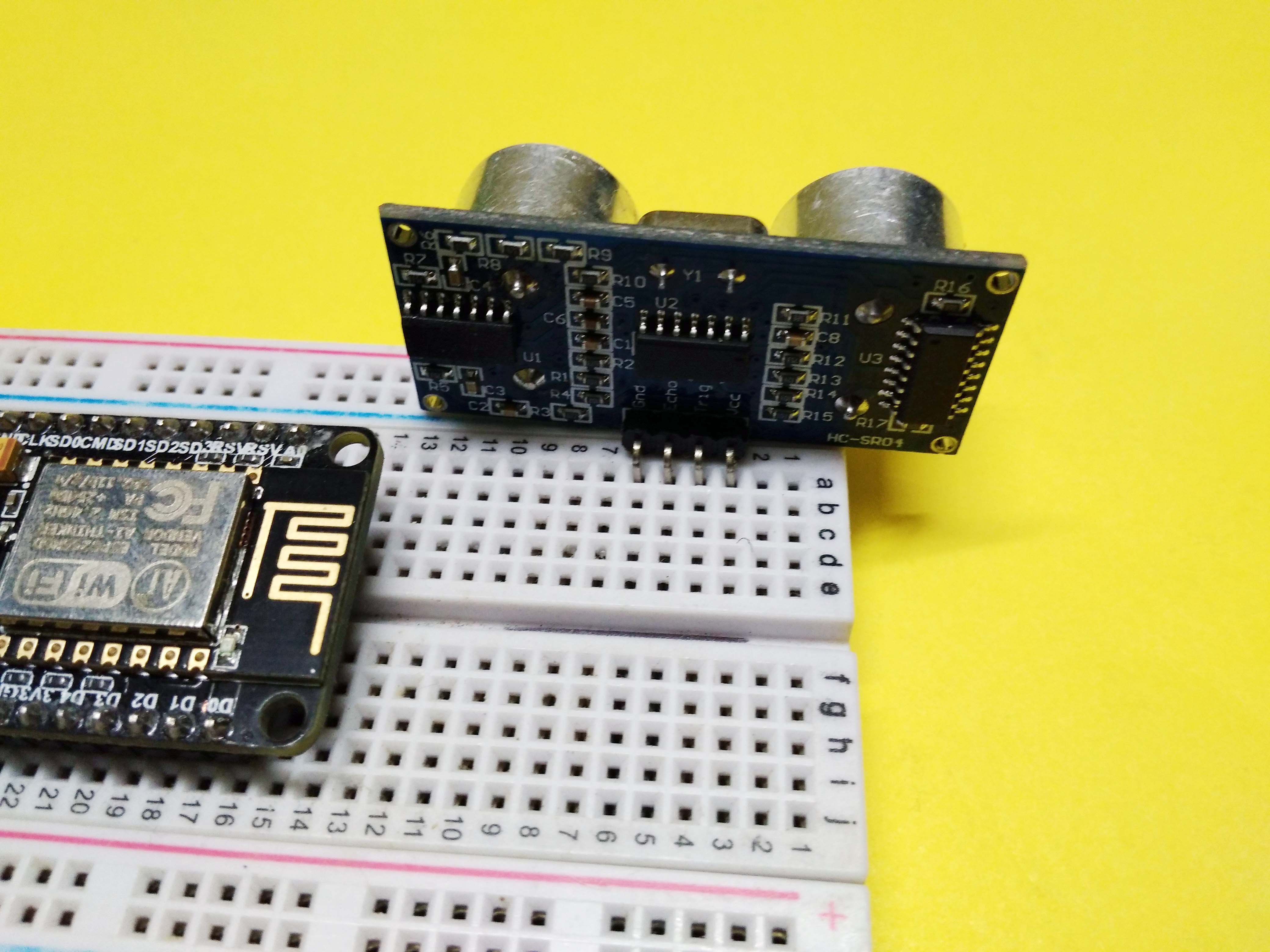 Ultrasonic Sensor Controlled Servo in NodeMCU 5 Steps Instructables