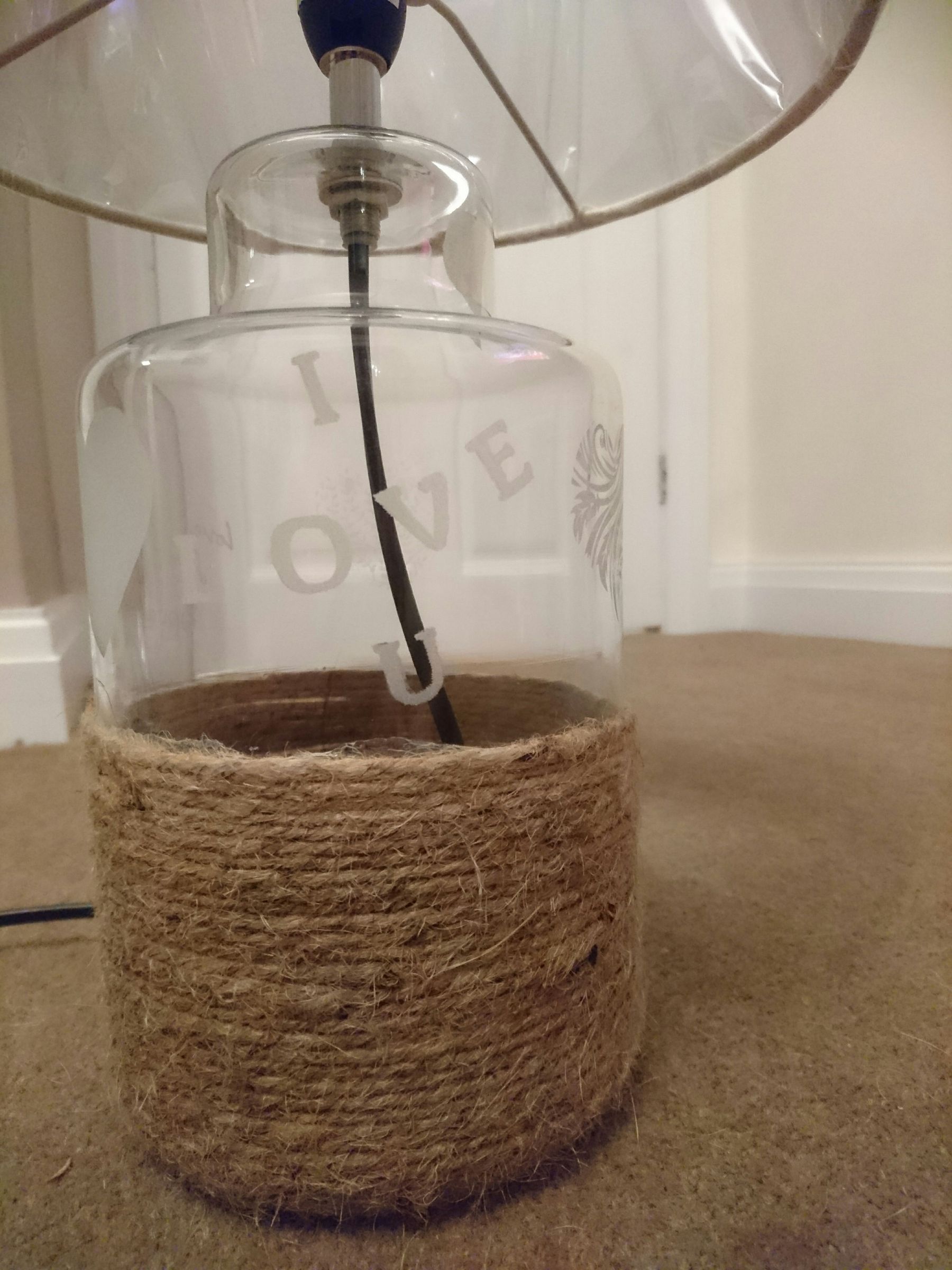 Glass Etched Lamp 5 Steps (with Pictures) Instructables