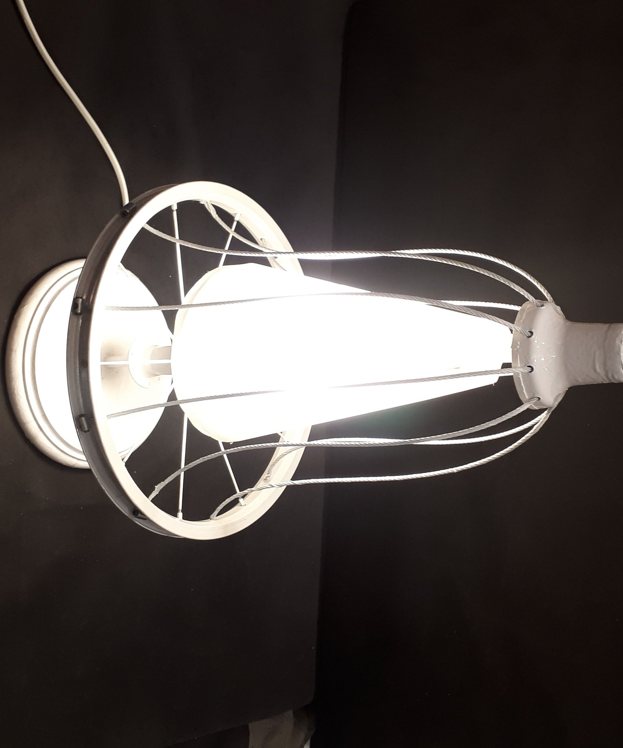 DIY Spinning Bike Wheel Lamp 13 Steps (with Pictures) Instructables