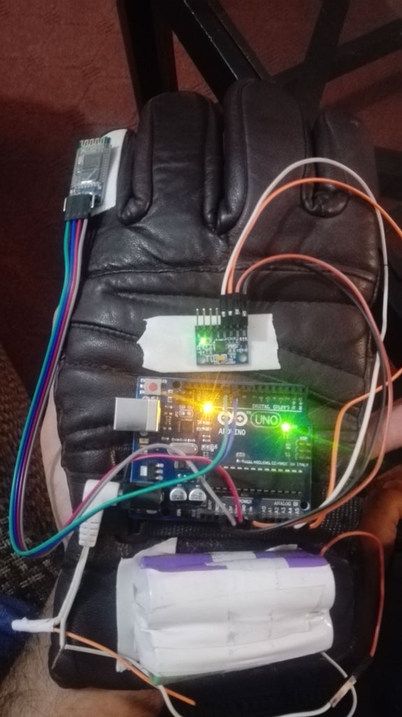 Arduino Based Wireless Robotic Car Controlled by Hand Gestures : 8 ...