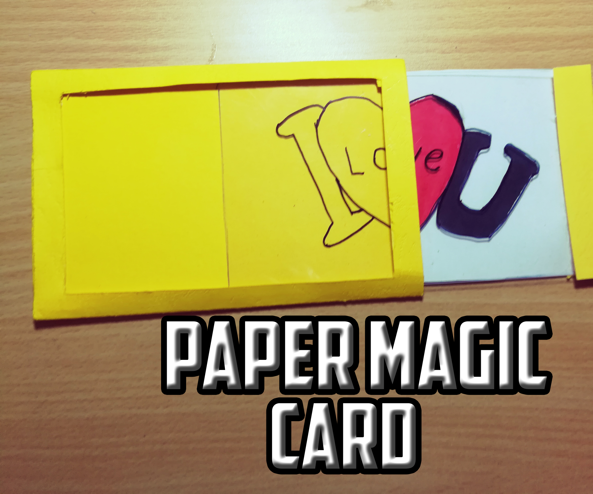 DIY guide for DIY Paper Magic Card with step-by-step instructions