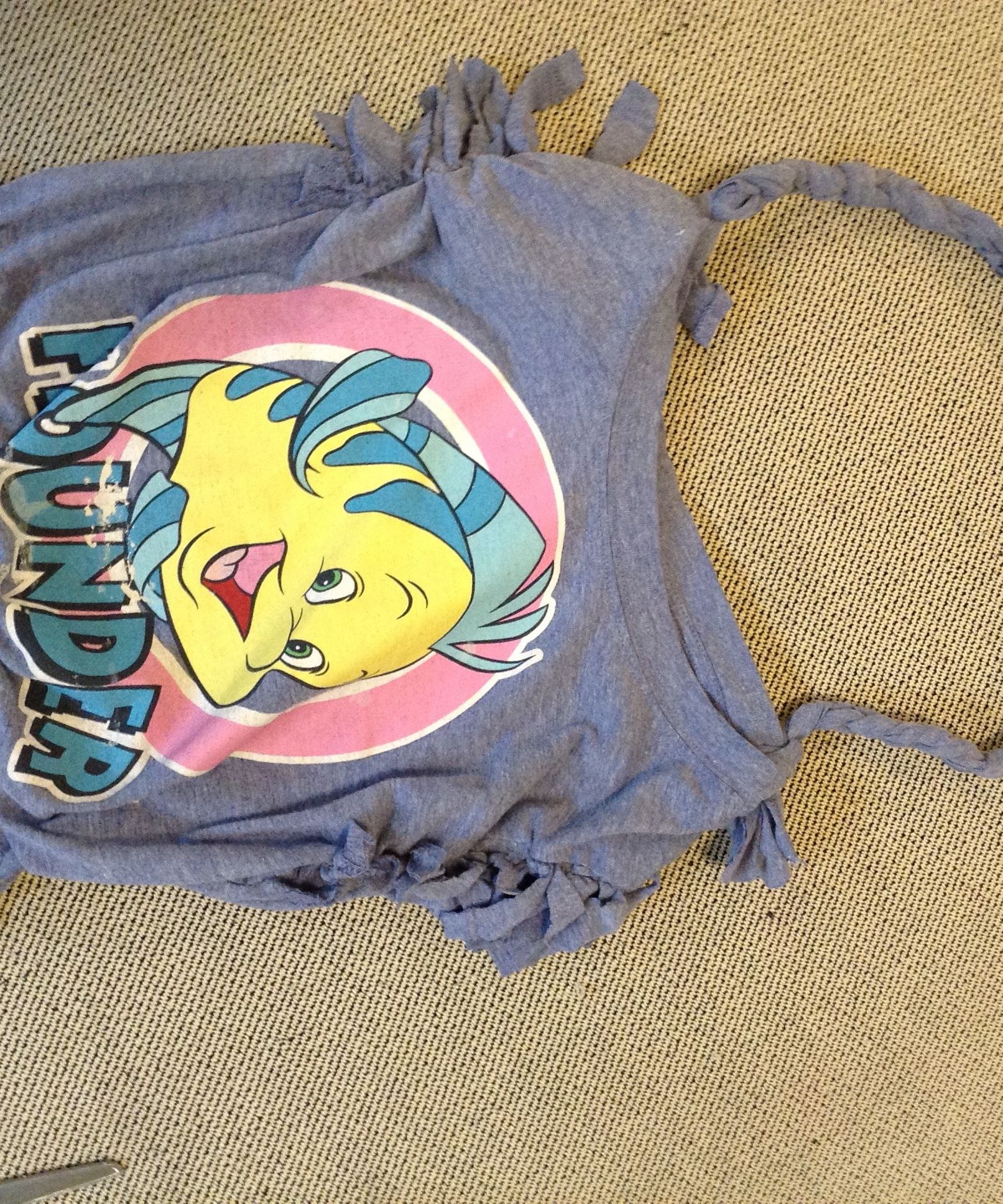 Cute T-shirt Beach Bag No-sew