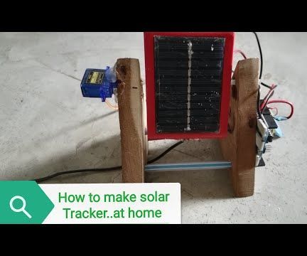 arduino 2-axis servo solar tracker DIY Project to Discover - FindingDIY