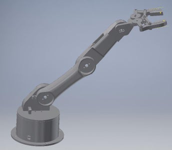 Rotary Encoder Controlled Robot Arm : 6 Steps - Instructables