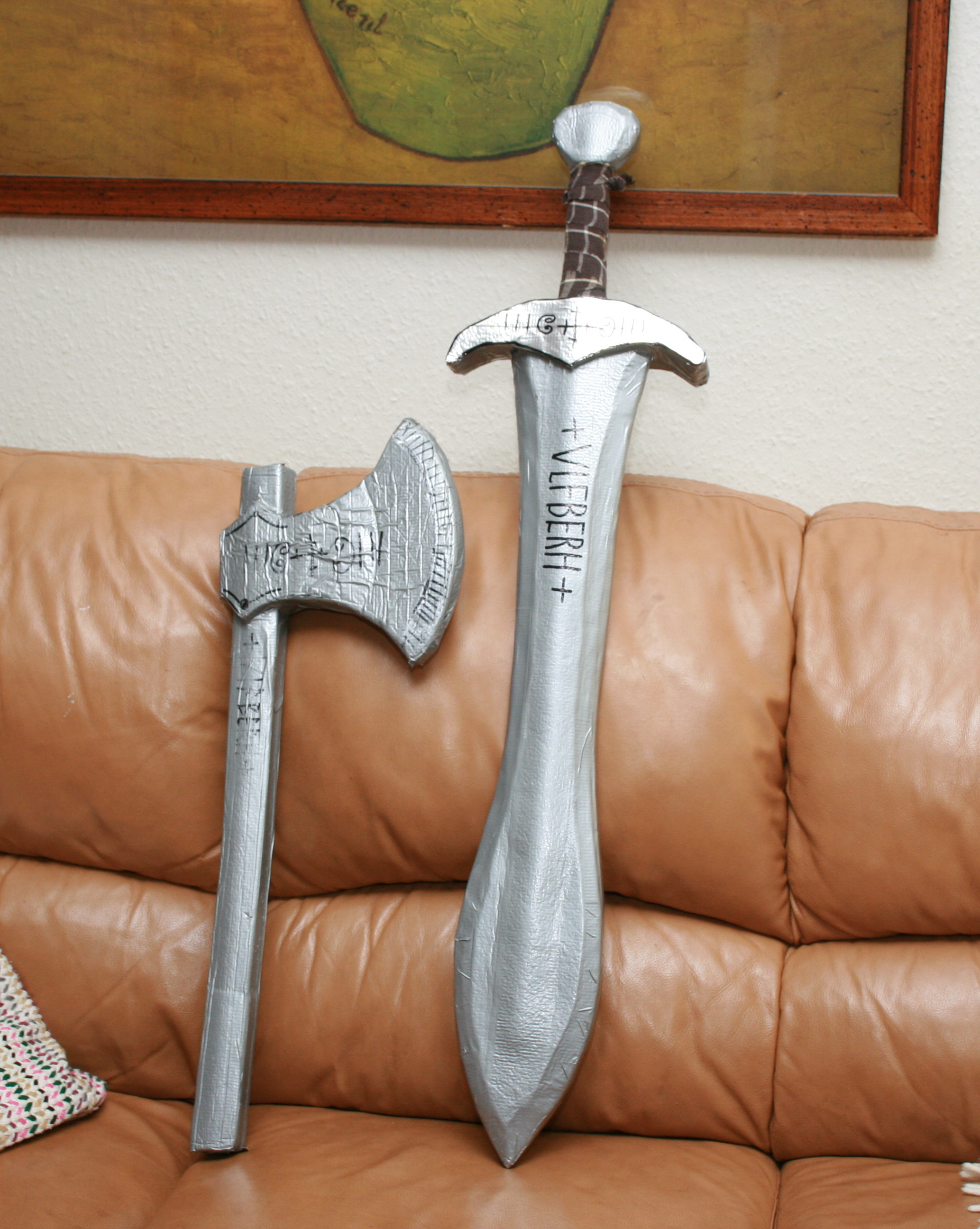 How to Make a Duct Tape Sword 11 Steps (with Pictures) Instructables
