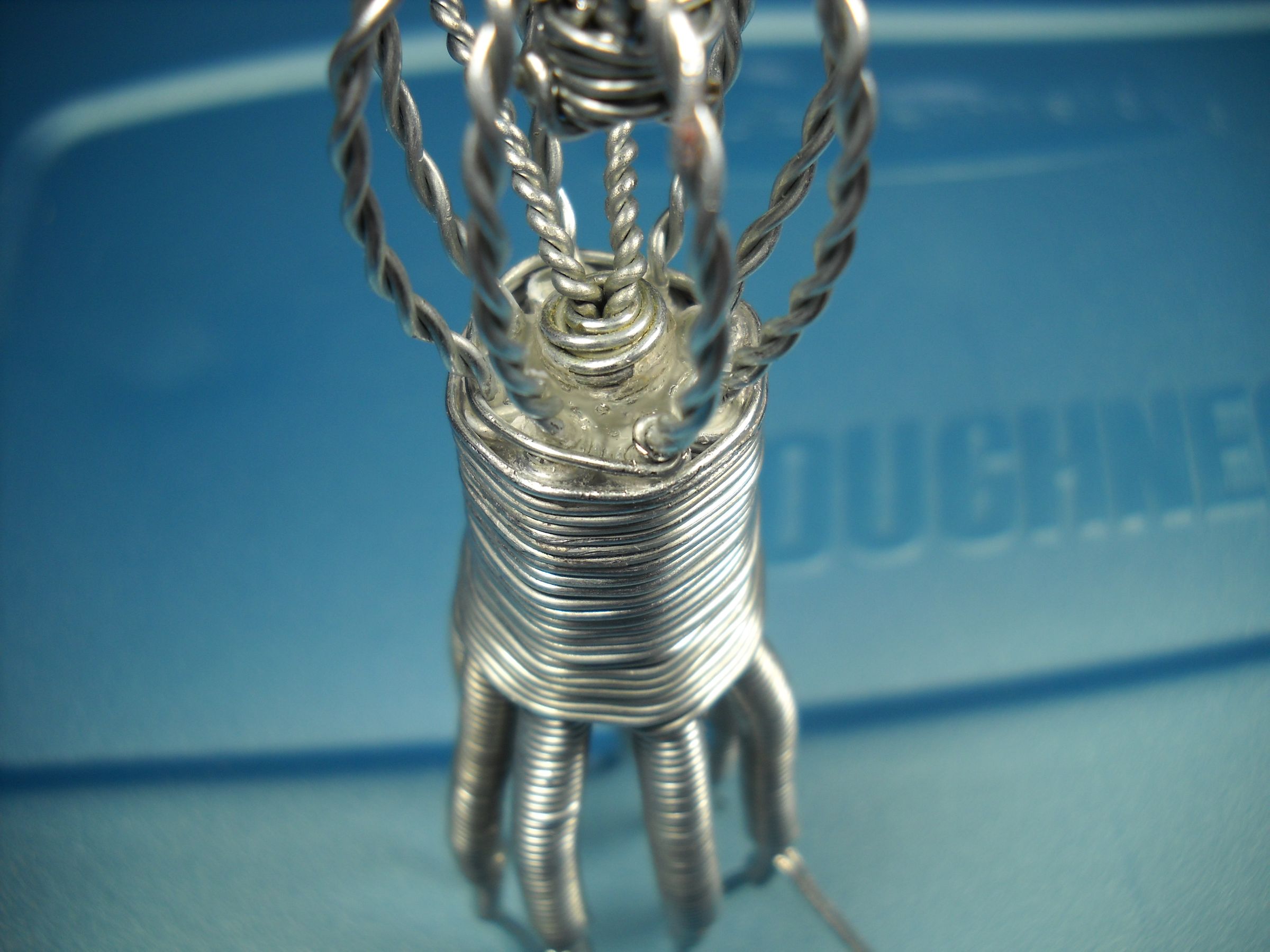 How to Make a Wire Octopus Sculpture (simplified). Cheap and Easy But