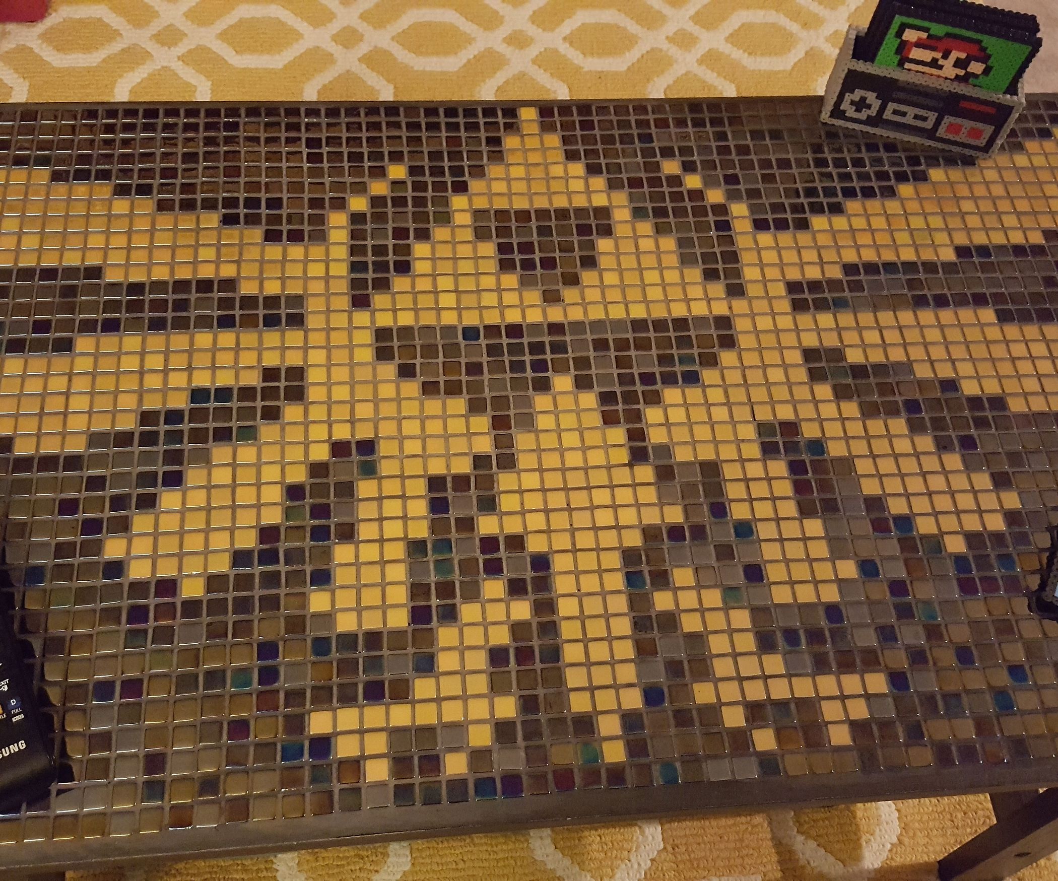 Zelda Coffee Table Tiled Mosaic 7 Steps (with Pictures) Instructables