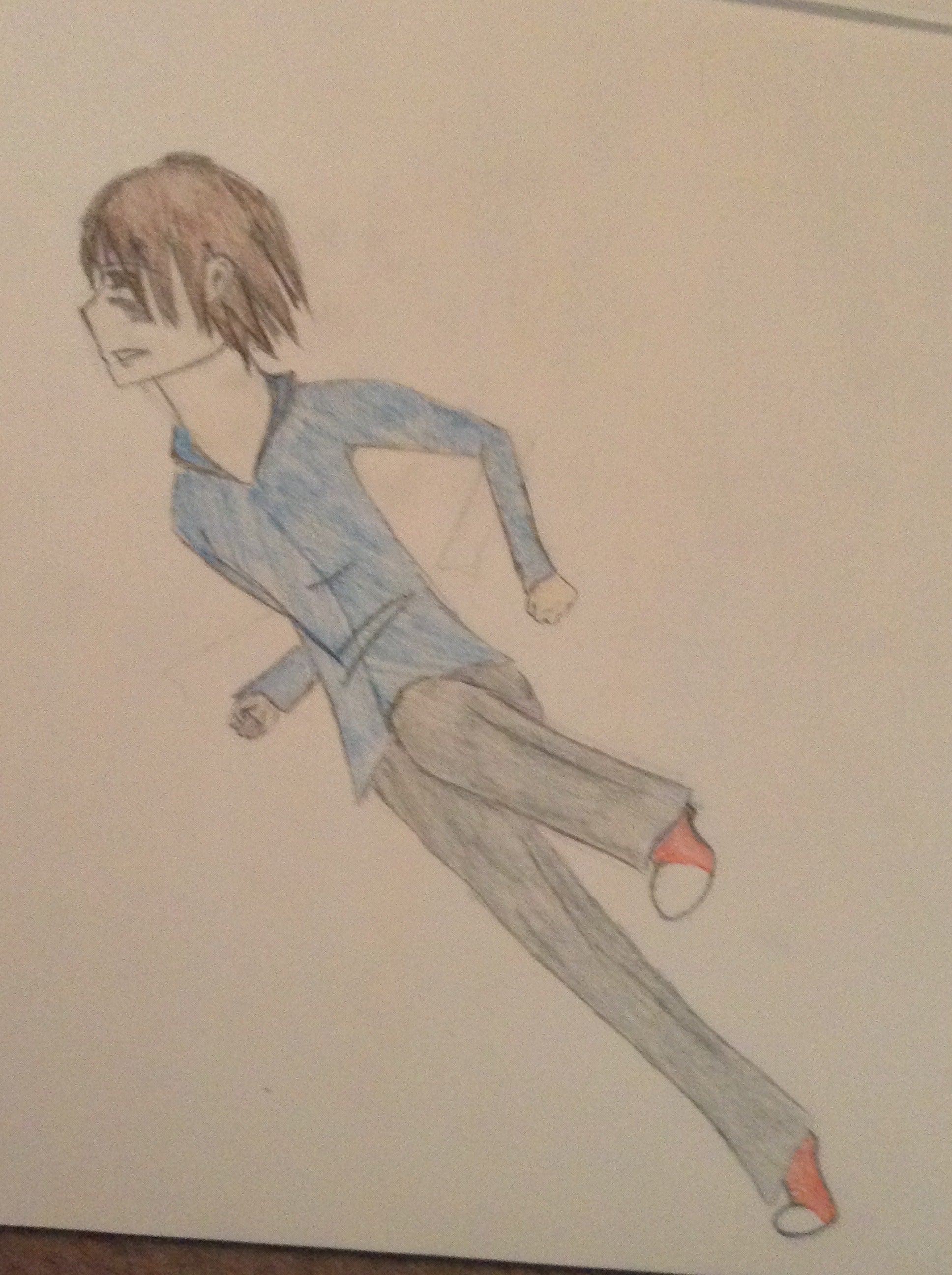 images Easy Drawing Of A Boy Running how to draw a boy running 7 steps