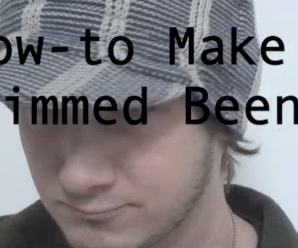 How to Make a Brimmed Beenie