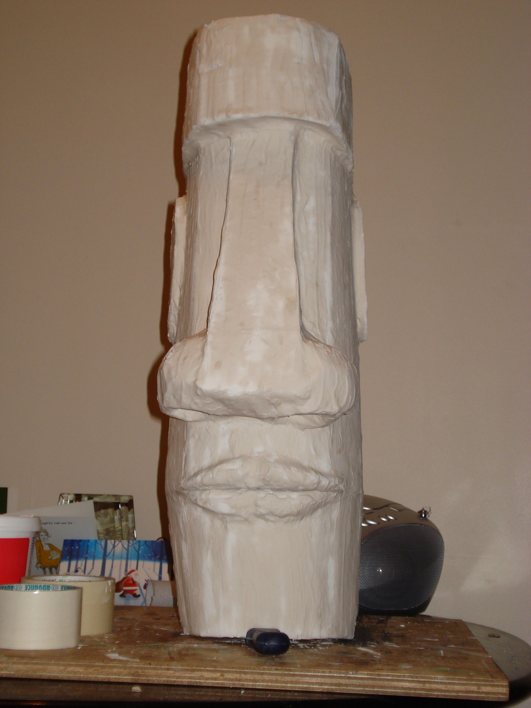 How to Make an Easter Island Head Costume 7 Steps (with Pictures
