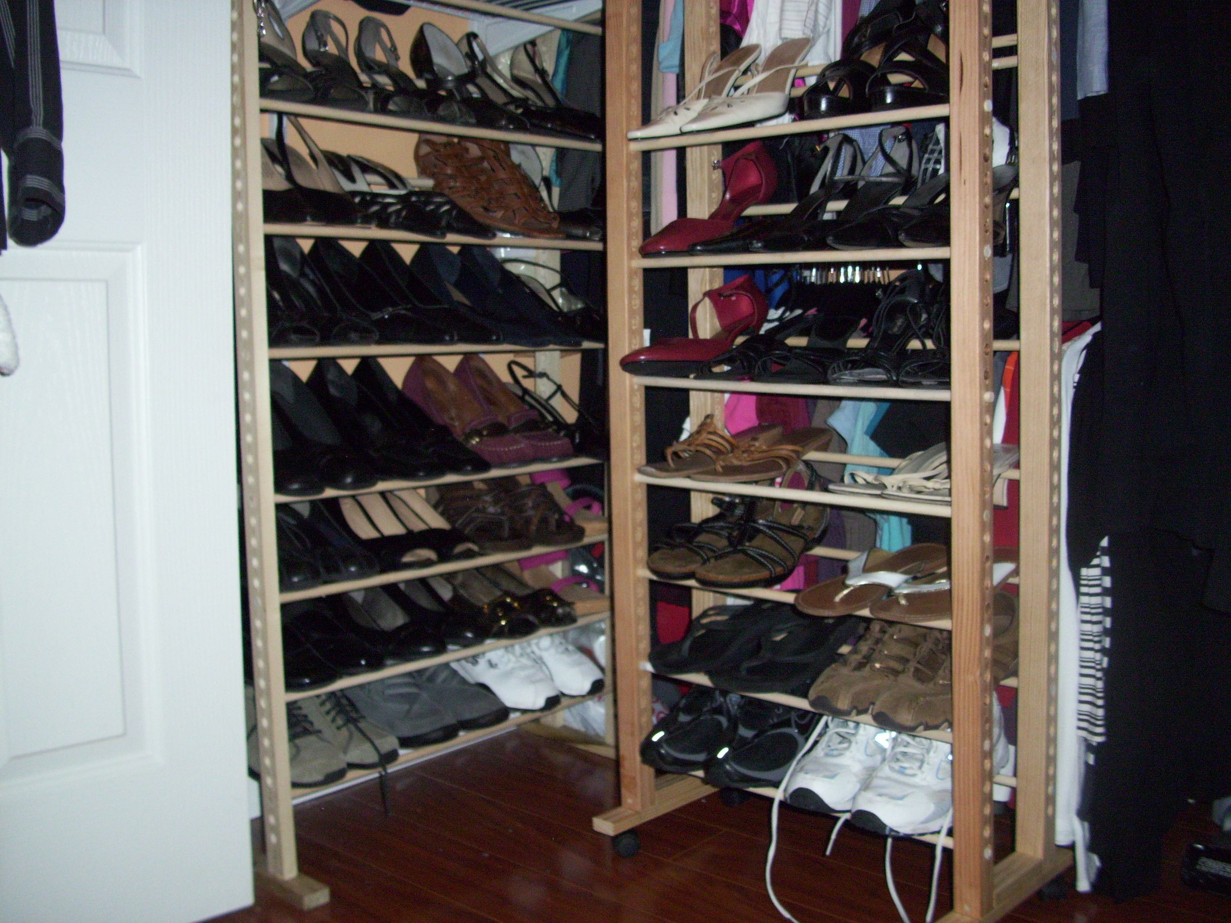 My Vertical Shoe Rack 12 Steps With Pictures Instructables
