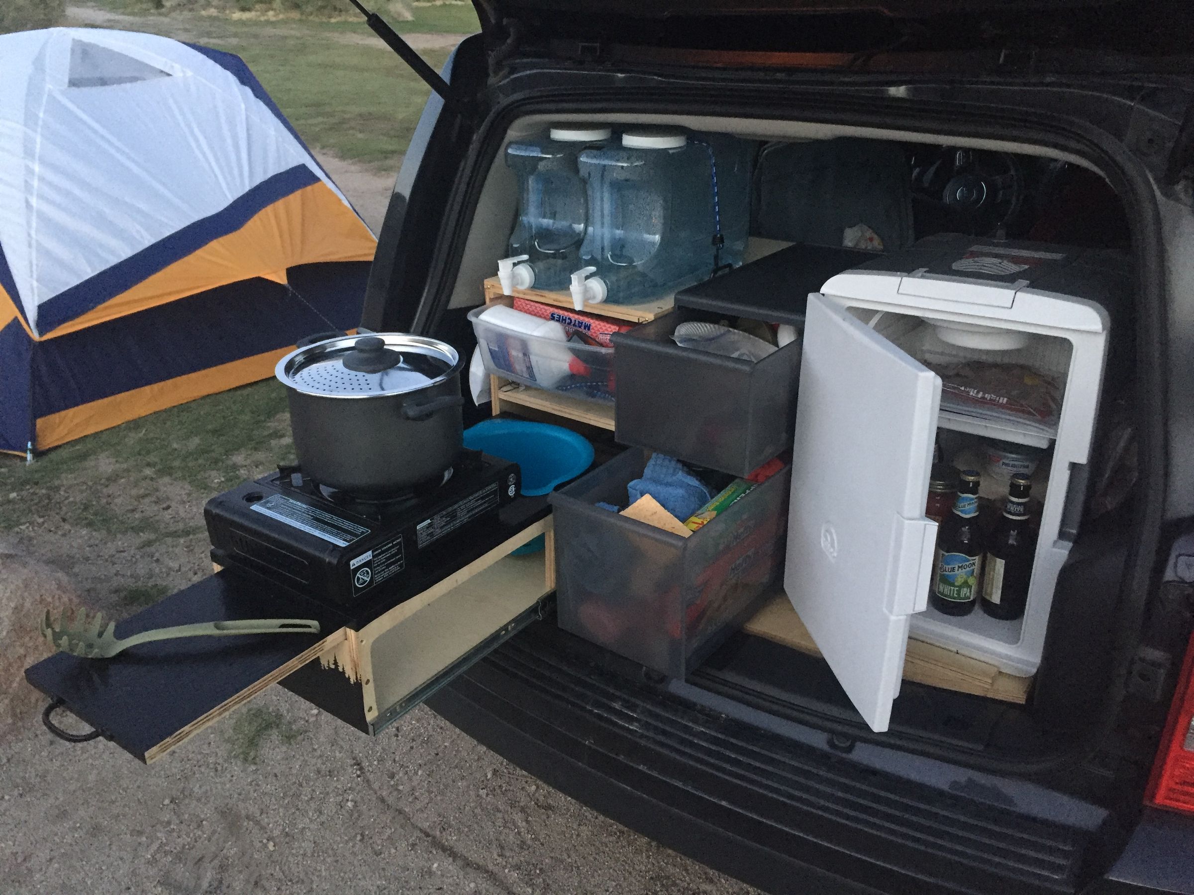 The Ultimate Car Camping Setup 8 Steps (with Pictures) Instructables