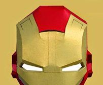 big head iron man paper figure DIY Project DIY Project Image