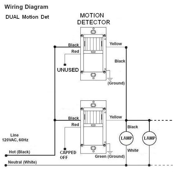Motion Sensor Light Wiring Diagram Australia / Pir Motion Sensor Alarm