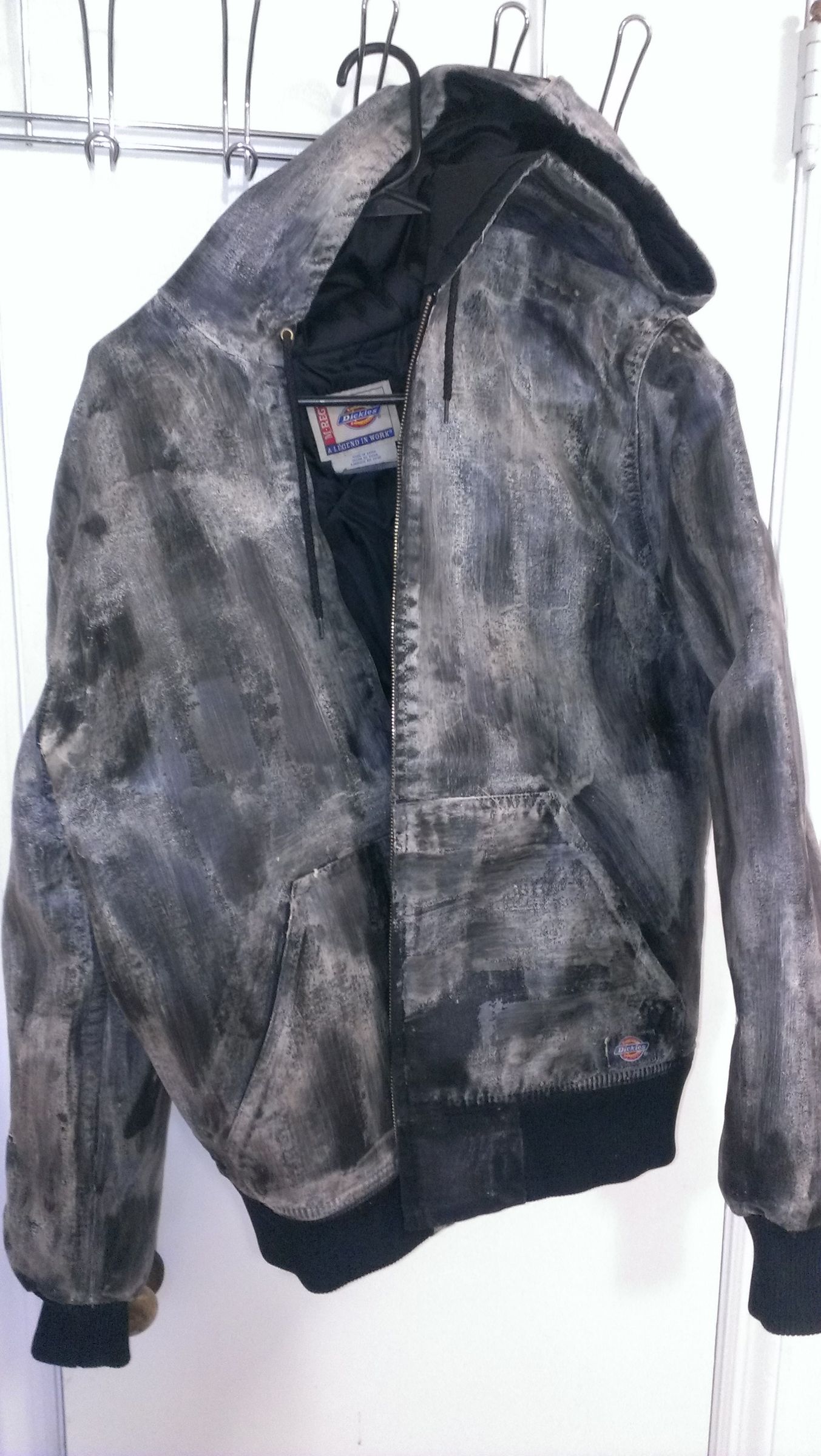 diy waxed jacket