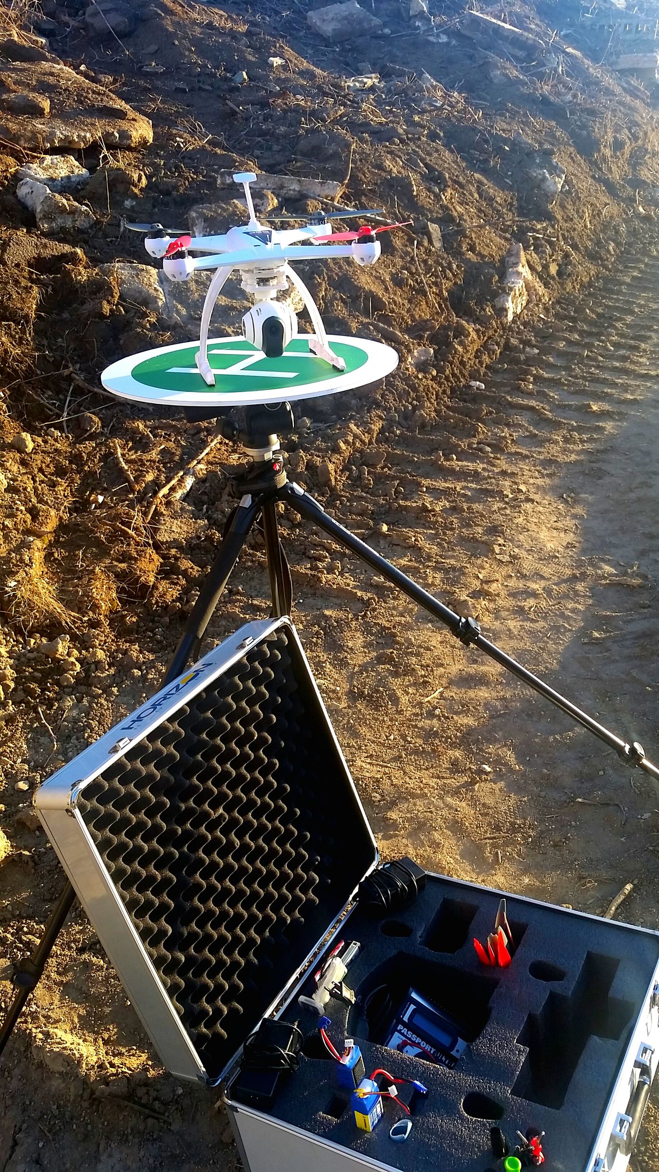 Drone/ Helicopter Landing Pad (Tripod Mount) 8 Steps (with Pictures