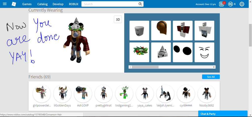 cool ideas for your roblox avatar