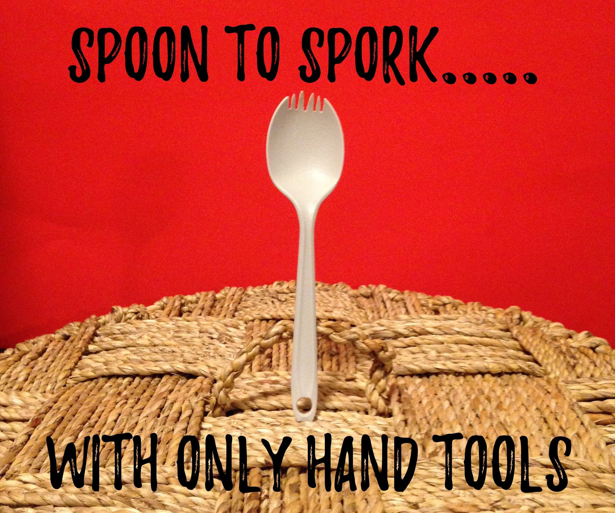 Spoon to Spork 7 Steps (with Pictures) Instructables