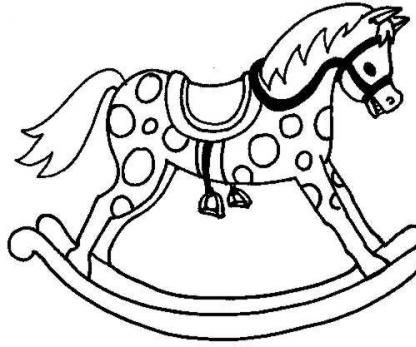 a traditional rocking horse. DIY Project DIY Project Image