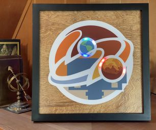 Mars 2020 Clock