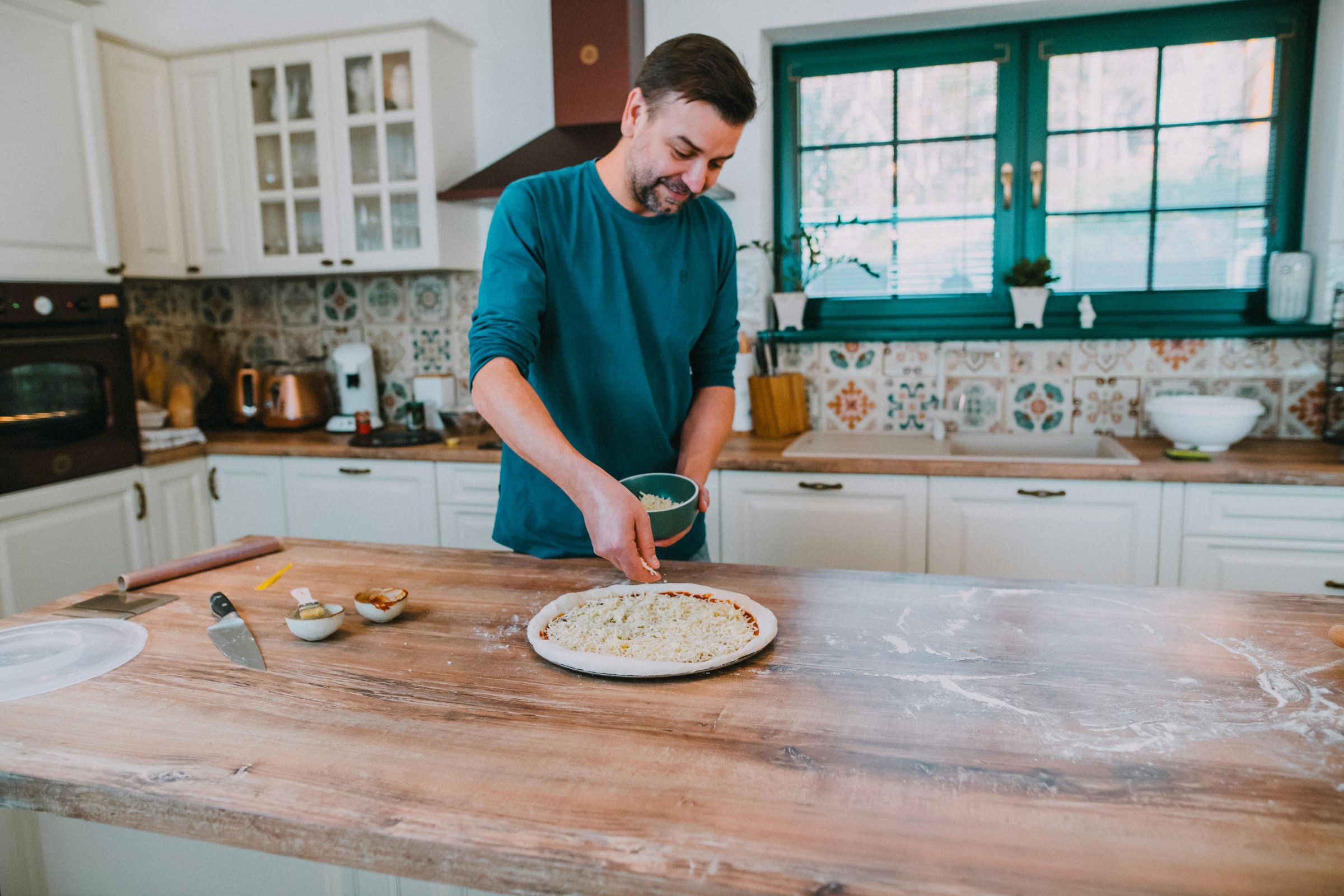 Homemade Pizza - Dough Recipe Included : 9 Steps (with Pictures ...