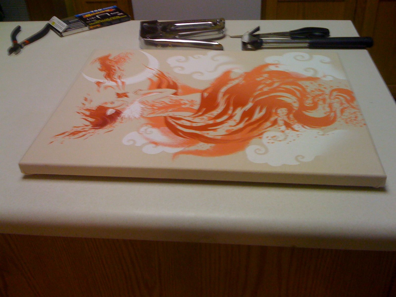 Make a Tshirt Into Hangable Art 8 Steps Instructables