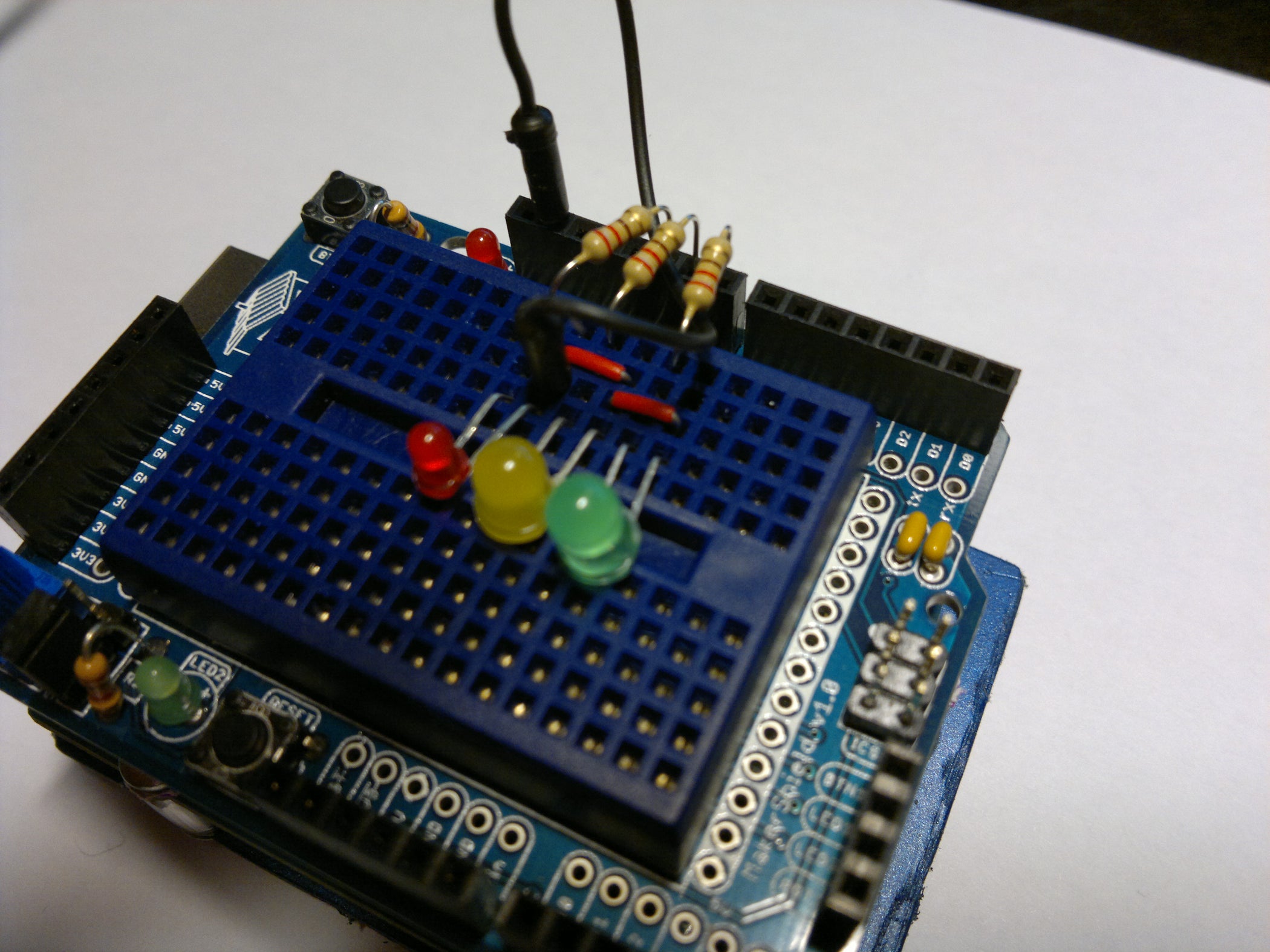 Simple Arduino Traffic Lights 5 Steps With Pictures Instructables 4129