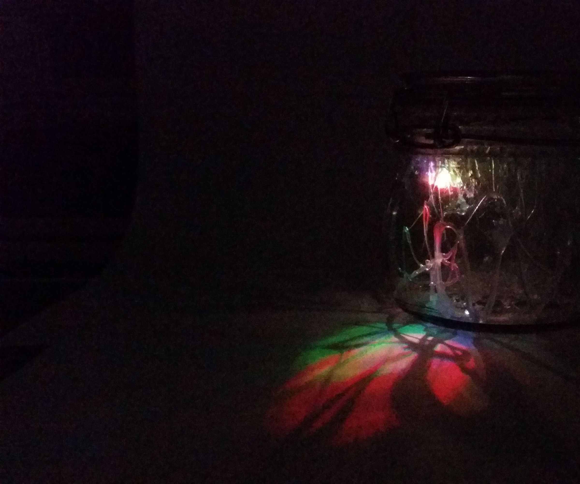 DIY guide for Joule Jar Lantern (a Joule Thief Driven Decorative Glass Jar LED Light) with step-by-step instructions