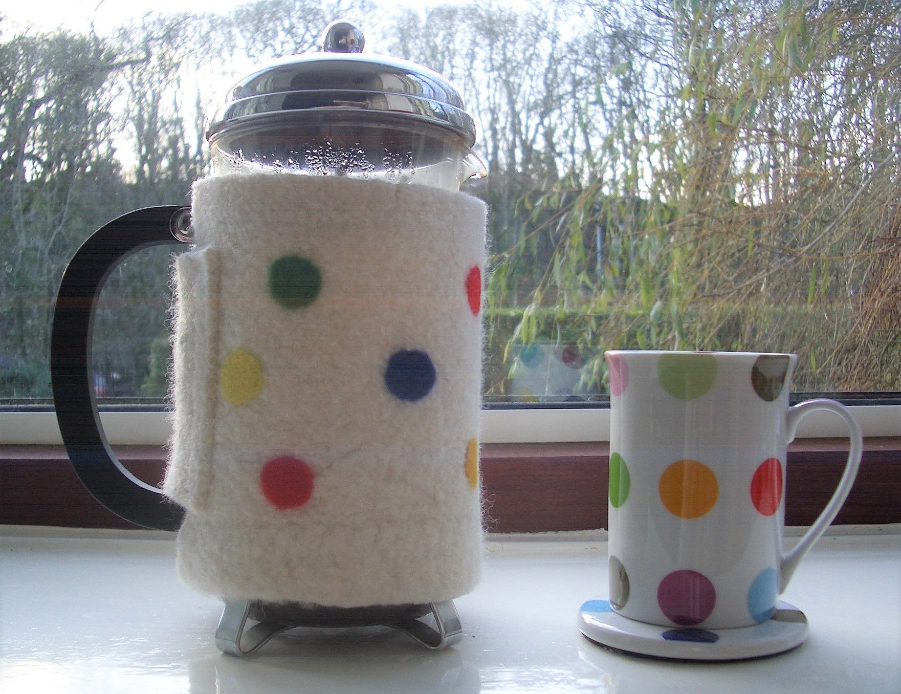 Felt Cosy for a Cafetiere / French 