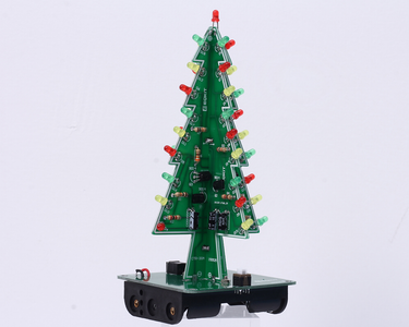 Diy 3d Christmas Tree Kit With Rgb Flashing Leds 9 Steps With Pictures Instructables
