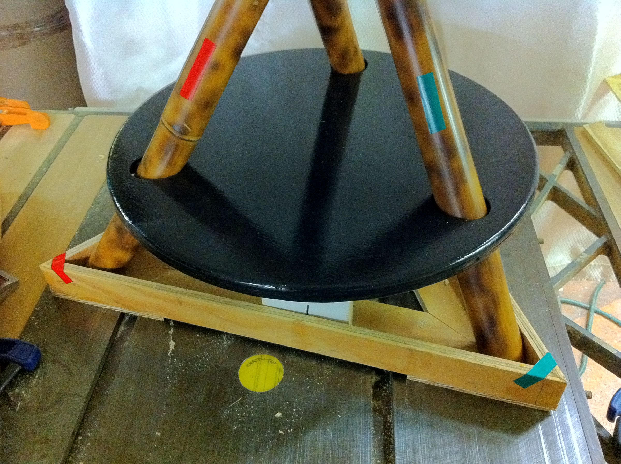 Make a 3legged Bamboo Accent Table 6 Steps (with Pictures