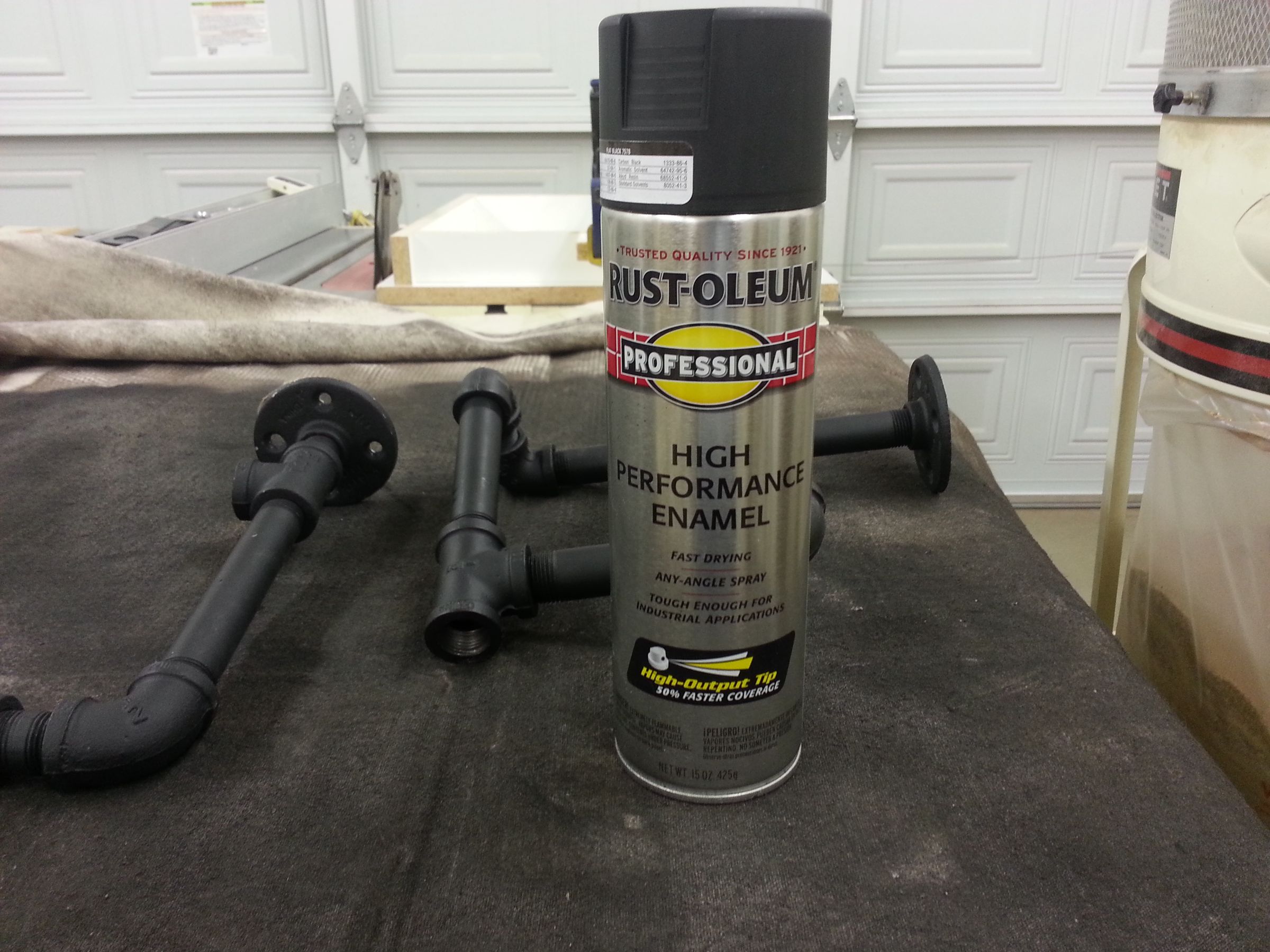 Industrial Pipe Shelving BuiltIn 7 Steps (with Pictures) Instructables