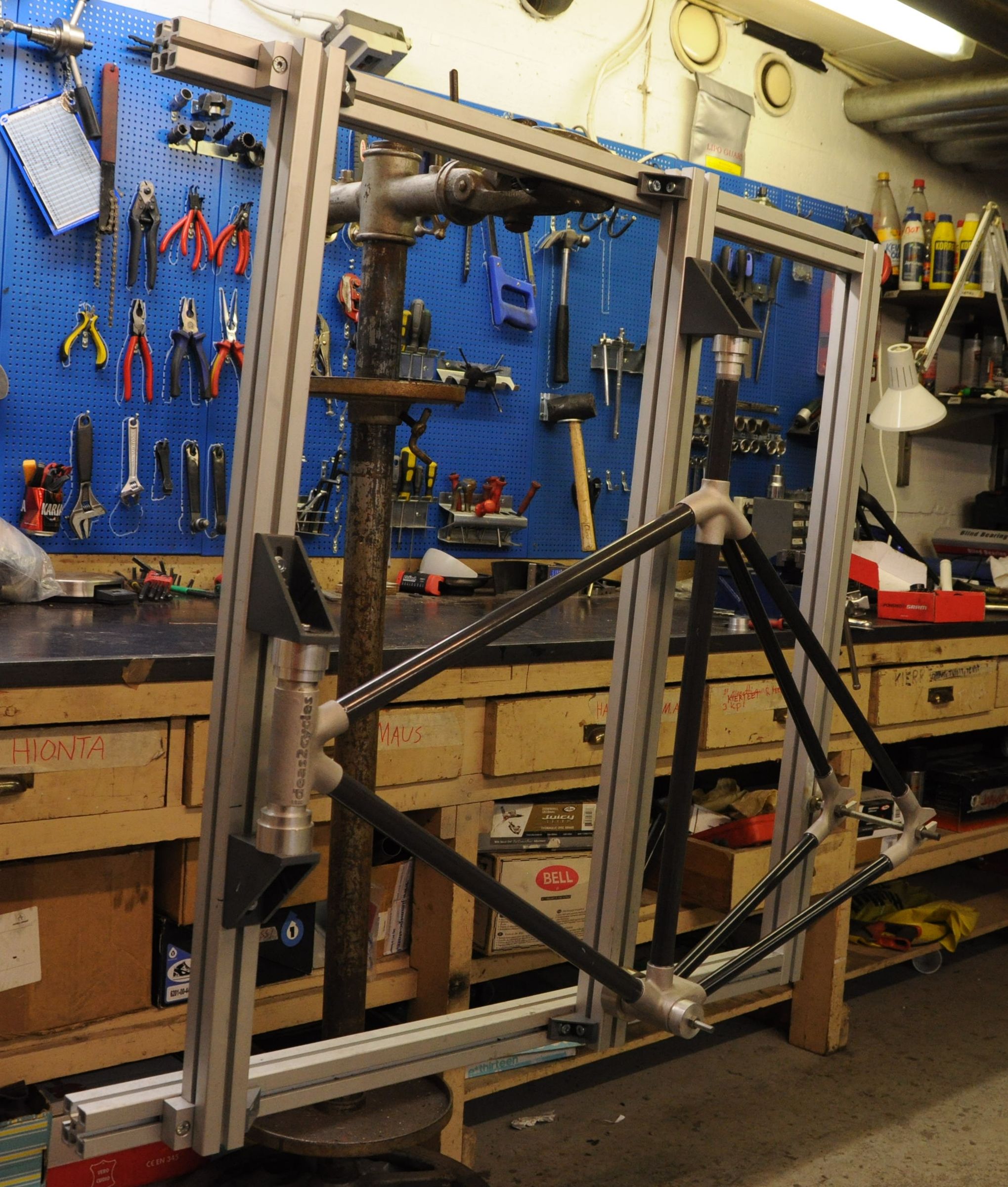 A Simple Bicycle Frame Jig 4 Steps (with Pictures) Instructables