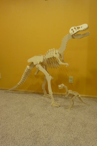 T Rex Dinosaur Puzzle With Different Sizes And Positions 7 Steps With Pictures Instructables