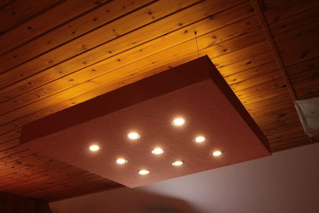 Make Your Own Modern Led Ceiling Lamp 4 Steps Instructables - Led Ceiling Light Diy Make Your Own Modern Led Ceiling Lamp 4 Steps Instructables - Led Ceiling Light Diy