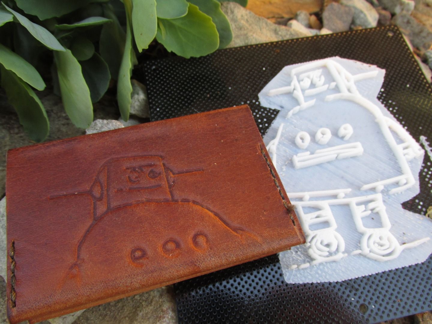 How to Design, Print, and Use 3D Printed Leather Stamps! 11 Steps